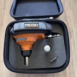 Ridgid R350PNA 1/2" Pneumatic Impact Wrench Air Tool with Case Palm Nailer‎